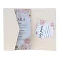 Elegant cream wedding invitation suite with pink floral patterns and card inserts - Nude Pink