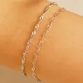 Silver - Slender Twist Rope Style