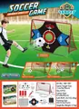 Detail van de 3-in-1 opvouwbare voetbaldoelset voor kinderen met doelmat en accessoires - 3-in-1 Rood Voetbaldoel Zwart Net Set (366-18D)