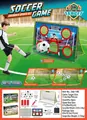 Detailed set of 3-in-1 kids soccer goal kit with target net and training accessories - 3-in-1 Green Soccer Goal Black Net Set (366-19B)