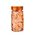 Jar of decorative rose gold foil flakes for cake decorating and nail art design - Rose Gold