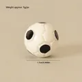 Mini pallone da calcio in miniatura da 1,7cm per decorazione di case delle bambole - Calcio