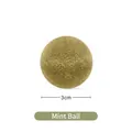 Natural catnip ball toy for cats, 3cm diameter size for dental care and chewing - Catnip Replacement Ball