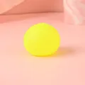 Squishy stress relief maltose ball toy in fluorescent yellow silicone material - 4cm / Yellow