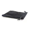 Elegant black velvet drawstring pouch for jewelry storage and gift packaging - Velvet Pouch Style / 10*12cm / Black