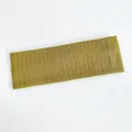 Bandeau en tricot côtelé vert olive avec motif losange ajouré pour yoga et sport - Petit / Vert olive