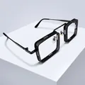 Black Frame Anti-blue Light Clear Lens (C1-1) / Black Anti-blue Light