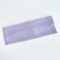 Bandeau large tricoté lavande avec de délicats motifs de cœur pour le quotidien - Petit / Violet