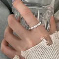 Vintage S925 sterling silver open ring with unique ribbed olive bead design for women - Olive Ribbed Serial Open Style (JZ1403)