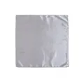 Elegant silver grey satin square scarf with a smooth silk-like finish for women and men - Light Gray / 50*50