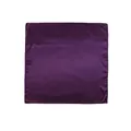 Solid purple square satin neckerchief with a smooth silk-like finish for uniforms - Purple Blue / 50*50