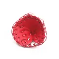 Mini red leather baseball glove pendant keychain accessory for bags and sports fans - 4.5CM Red Glove Accessory