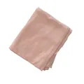 Folded light pink mercerized cotton jersey scarf with sparkling diamond embellishments - 177