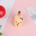 Cute cartoon pug dog silicone cable protector for phone charging data line protection - Beige Dog