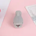 Cute grey dolphin shaped silicone cable protector for universal charging data lines - Shark