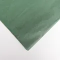 Macro view of forest green tissue paper for floral gift wrapping texture detail - Dark Green