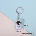 Simpatico portachiavi a forma di astronauta, altezza 3,8 cm, variante leggera da 7g - Piccolo (3.8cm) / Tipo B Blu (3.8CM)