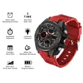 Orologio sportivo SANDA multifunzione impermeabile con cinturino rosso e display digitale - 6008 Rosso (Uomini)