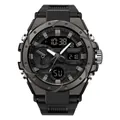 Orologio sportivo elettronico luminoso multifunzionale SANDA per studenti nero - 3313 Tutto Nero
