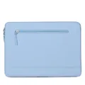 Light blue protective laptop sleeve with front zipper pocket for tablet protection - 14/14.6 Inch Universal / Light Blue (D8)