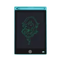 Blue 8.5 inch portable LCD writing tablet for kids with stylus and anime drawing - 8.5-inch Straight Edge Monochrome Screen / Sky Blue