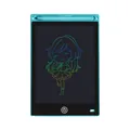 Blue 8.5 inch LCD writing tablet for kids featuring colorful graffiti girl sketch - 8.5-inch Straight Edge Color Screen / Sky Blue