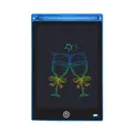 Portable blue 8.5 inch LCD writing tablet for kids with colorful doodle drawing board - 8.5-inch Straight Edge Color Screen / Blue
