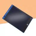 Tavoletta da scrittura LCD blu per bambini con stilo per disegnare e scrivere - Schermo monocromatico a bordo dritto da 10 pollici / Blu