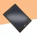 Sleek black 8.5 inch LCD writing tablet with stylus for portable children's drawing - 10-inch Straight Edge Monochrome Screen / Black