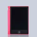 Portable pink LCD writing tablet for kids digital electronic drawing board with stylus - 4.4 inch / Pink