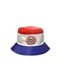 Chapeau bob premium drapeau Paraguay avec emblème national pour fans de football - Paraguay