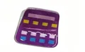 Mini pince à cheveux en forme de calculatrice violette pour le coiffage créatif des filles - Style Calculatrice Violette