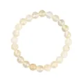 Elegant pale yellow natural stone beaded bracelet for women daily fashion accessories - Tea Watermelon Color Stone Style