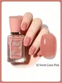 Esmalte de uñas BGve de 14 ml de larga duración en 02 Sweet Lotus Pink, variante SKU - 02 Rosa Loto Dulce