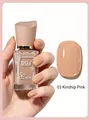 Esmalte de uñas BGve 14ml de larga duración tono 03 Nude Pink estilo elegante - 03 Rosa Nude Familiar