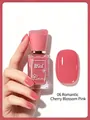 BGve Nail Polish 06 Romantic Cherry Blossom Pink, 14ml quick dry glossy finish for manicures - 06 Romantic Cherry Pink