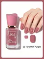 BG 14ml quick-drying long-lasting nail polish shade 21 Taro Purple for manicures - 21 Taro Purple