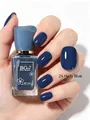 BG306 quick-dry micro-gel nail polish in shade 24 Haze Blue, 14ml professional bottle - 24 Haze Blue