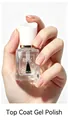 Professional BGve clear high gloss top coat nail polish 14ml bottle for manicure - 34 Clear Top Coat