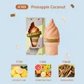 Creative ice cream shaped unisex perfume with long-lasting pineapple coconut scent. - IC103