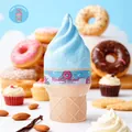 Vanilla donut flavored perfume in creative ice cream cone shaped bottle, 100ml capacity - IC111