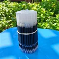 Bulk bundle of premium blue gel pen ink refills for smooth writing and exam use - Refill-Black Ink Transparent Barrel / Single Piece