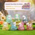 Statuetta da collezione volpe mitica a nove code, blind box iridescente per scrivania - Uno a Caso / A153 Piccolo bruciatore di incenso della volpe a nove code di Shanhai (6 pz)