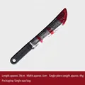 Halloween costume prop toy bloody machete with realistic blood stains, 39cm long - Bloody Machete