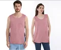 Unisex pink adaptive post-surgery vest with side snap buttons for easy recovery! - S / Pink