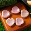 Pietre della preoccupazione in pietra naturale rosa a forma di cuore da 30mm per lo stress - 30MM / Rodonite