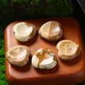30mm heart-shaped natural picture jasper worry stone with smooth thumb indentation - 30MM / Jasper
