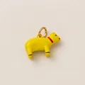 Mignon pendentif animal jaune pour porte-clés DIY et accessoires de sacs mode. - Otarie Jaune