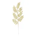 Elegante ramo decorativo natalizio dorato con glitter per albero, lungo 46 cm. - 46cm-12g / Oro