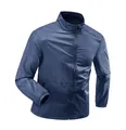 Blauwe zonbeschermende jas voor heren, lichtgewicht sneldrogende windjack - M / Donkerblauw